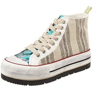 Desigual Dames Shoes_crush_rayas Sneakers, multicolor, 38 EU