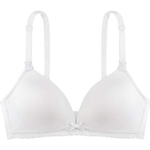 DORINA Dames May Nusrsing BH verpleging, Kleur: wit, 90B