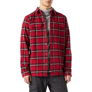 Fjallraven F82978-345-021 Övik Heavy Flannel Shirt M Red Oak-Fog L