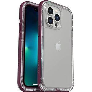 LifeProof voor Apple iPhone 13 Pro, Slanke Val Bescherming, Stof Bescherming En Sneeuw Bescherming Hoesje, Next Series, Transparant/Purper