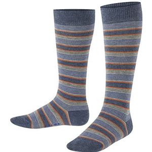 FALKE Kinderkniekousen Mixed Stripe - 82% katoen, 1 paar, verschillende kleuren, maat 23-42 - onderhoudsvriendelijk, gestreept, unisex, meisjes en jongens