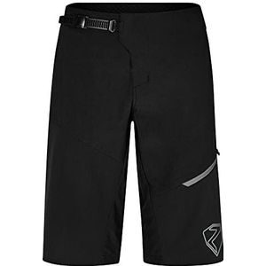 Ziener Heren NIBAN mountainbike-shorts/wiel- / outdoorbroek - ademend, elastisch, PFC-vrij, zwart, 54