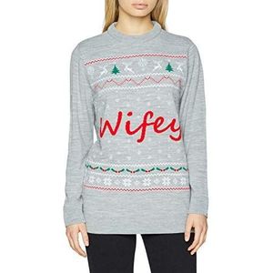 FM London Novelty kersttrui voor dames