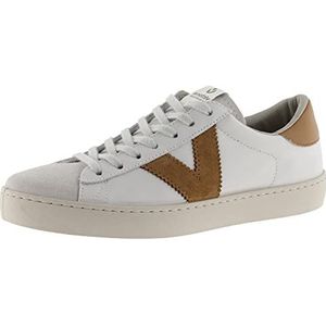 Victoria Berlin Unisex Leather Low Tennis & Pieces In Contrast & Split Leather Toe 1126142 for Adults CUERO 38