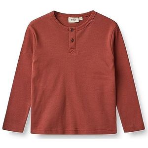 Wheat T-shirt voor jongens, 2072 Rood, 128 cm