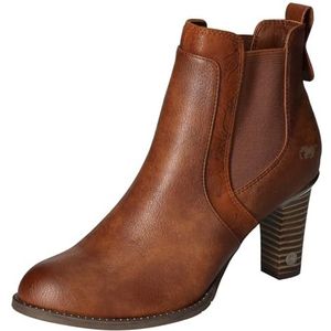 Mustang Dames 1470-504 enkellaarzen, cognac, 37 EU, cognac, 37 EU