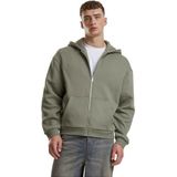 Urban Classics - Fluffy Full Zip Sweatshirt - Heren - Met Capuchon