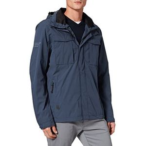 camel active heren jas, blauw (Blue 42), 48