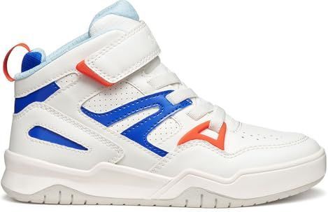 Geox - Perth - Sneakers - Zwart en Oranje - Voor Jongens