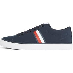Tommy Hilfiger - Th Hi Vulc Low Core Stripes - Sneakers - Hemelsblauw