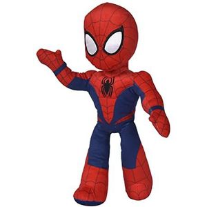 Disney - Spiderman Marvel knuffeldier, 25 cm, met binnenskelet, scharnier voor verschillende posities