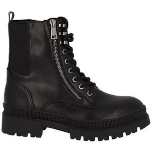 Tom Tailor Dames 4294903 enkellaarzen, zwart, 39 EU, zwart, 39 EU