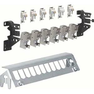 Hager Paneel 12-delig met 6XRJ45 modules FZ12 MM
