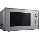 Panasonic NN-E22JMMEPG, Aanrecht, Solo-magnetron, 20 l, 800 W, Draaiknop, Grijs