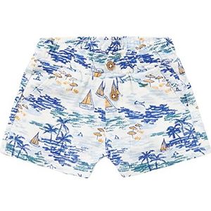 Noppies Baby Moscow All Over Print Shorts, Pristine-N021, 80, Pristine - N021, 80 cm