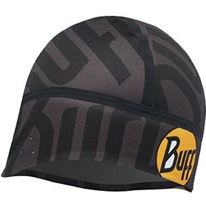 Buff Windproof Hat - Ultimate Logo Black