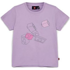 LEGO T-shirt voor meisjes, paars (light purple), 116 cm