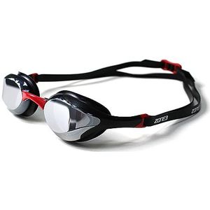 ZONE3 Volare Streamline Racing zwembril (gespiegelde glazen, zwart/rood)