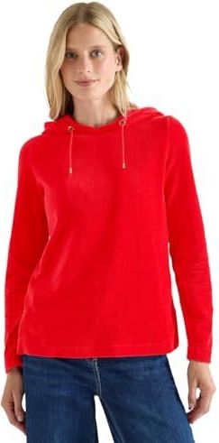 Cecil - Corduroy Jas - Rood - Dames - Met Capuchon