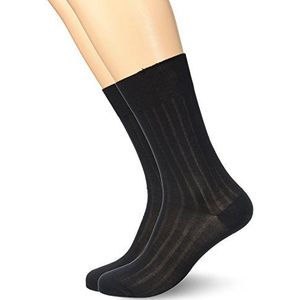 DIM - Kousen - Zwart - Katoen - Set van 2 Paar
