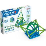 Geomag Classic - 60 Pieces- Magnetic Construction for Children - Green Collection - 100 Percent Recycled Plastic Educational Toys