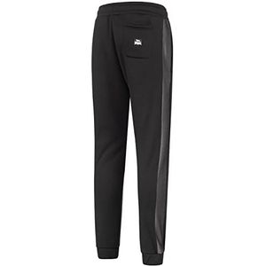 Lonsdale Heren joggingbroek normale pasvorm CRAMOND, Black/Grey, XL