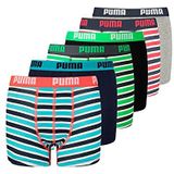 PUMA Boxershorts voor jongens, verpakking van 6 stuks