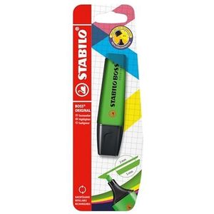 Tekstmarkeerstift - STABILO BOSS ORIGINAL - los exemplaar - groen