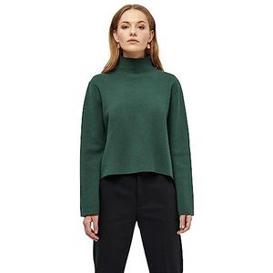 Minus Lupi Gebreide Trui Met Hoge Hals Jungle Groen, Jungle Groen, XXL