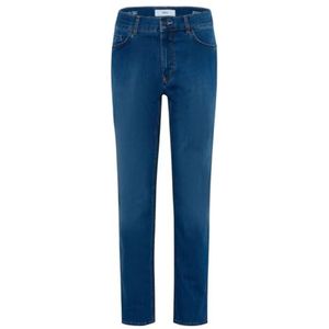 Style Cooper 5-pocket broek in Cool-Tec-kwaliteit, Mid Blue Used., 36W x 30L