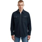 GPO Zip Overhemd, blauw (salute D25825-D200-C742), XS
