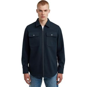 GPO Zip Overhemd, blauw (salute D25825-D200-C742), XS