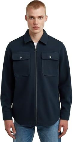 GPO Zip Overhemd, blauw (salute D25825-D200-C742), XS