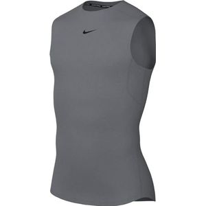 Nike FB7914-084 M NP DF Top SL Tight shirt met lange mouwen heren smoke grijs/zwart maat S