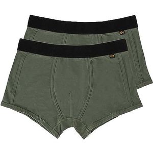 ALPHA INDUSTRIES AI Tape Underwear 2 Pack INNEN ROPA, 257-Dark Green, XXL Heren, 257, donkergroen, XXL