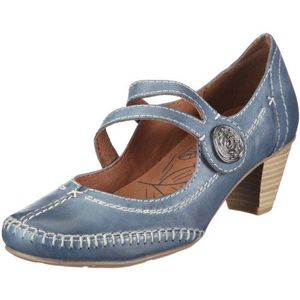 Jana Womens natuurlijke pantoffel blauw blau/Pacific Maat: 7 (40.5 EU), Blau Pacific