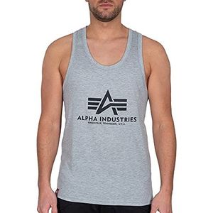 ALPHA INDUSTRIES - Basic Tank BB - T-shirt - Grijs Gemêleerd - Katoen