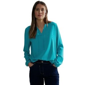 Cecil Dames tuniek blouse, Frosted Aqua Blue, L