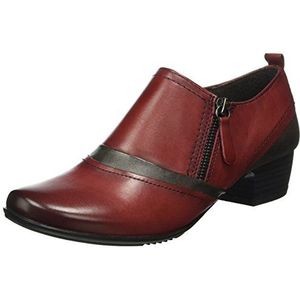 Jana Dames 24324 Chelsea boots, Rood Bordeaux 549, 39 EU Breed