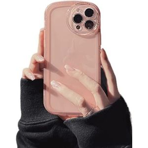 GUIDE COMB iPhone 11 Pro Max Case (6,5 inch 2019), anti-vallens [cameracover bescherming] zachte TPU stootvaste anti-vingerafdruk [iPhone hoes] voor vrouwen meisjes mannen, roze