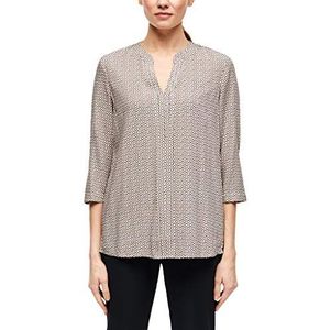 s.Oliver BLACK LABEL Tuniekshirt voor dames, Cream Aop, 38