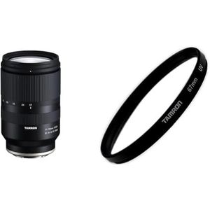 TAMRON 17-70 mm F/2.8 Di III-A VC RXD-zoomlens voor APS-C spiegelloze systeemcamera's - voor Sony E-mount & Tamron 67UV Tamron UV-filter 67 mm