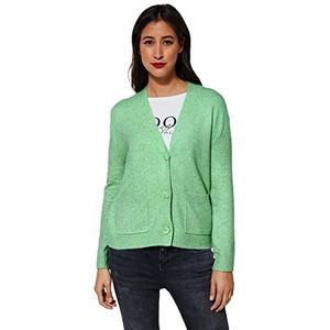 Street One Dames A253544 gebreide jas, Clary Mint Melange, 42, Clary Mint Melange, 42