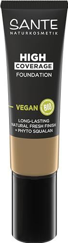 SANTE - High Coverage Natural Foundation - 03 Neutral Beige - Veganistische Primer - 25 ml