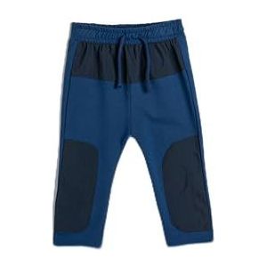 Koton Babyboys Jogger Trekkoord Kleur Contrast Zachte Interieur Katoenen Sweatpants, marineblauw (701), 12-18 Maanden