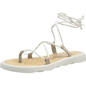 Fly London Tace874fly Platte sandaal voor dames, Beton Offwhite, 9 UK