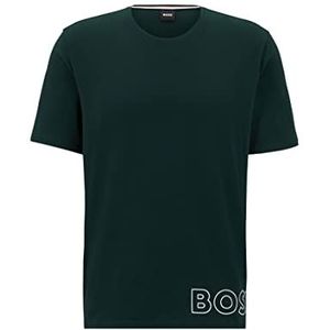 BOSS Heren Identity RN Pyjama_T_Shirt, Open Green350, XXL, Open Green350, XXL