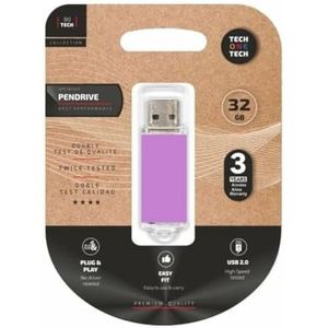 Tech One Tech TEC3009-32 USB-stick, violet, 32 GB