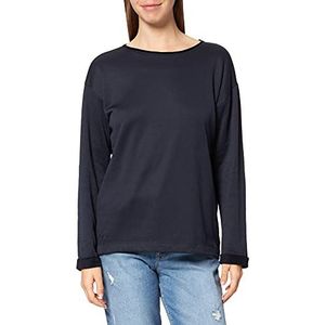 ESPRIT Sweatshirt met organisch katoen, navy, XS