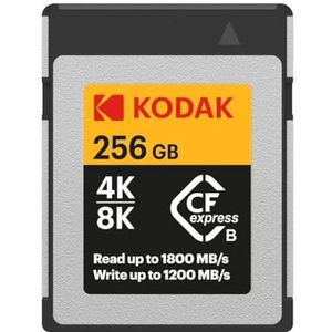 Kodak - CFexpress Type B - Geheugenkaart - 256 GB - Hoge Snelheid